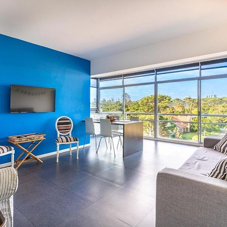 פונטה דל אסטה Casa Azul Primera Linea Mar I Playa Mansa Parada 10 Edificio Isla De Gorriti מראה חיצוני תמונה