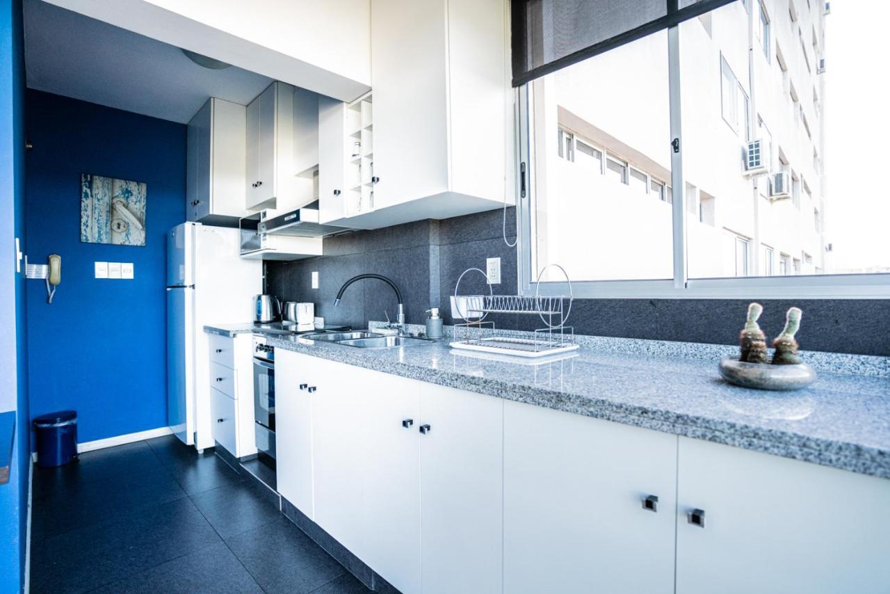 פונטה דל אסטה Casa Azul Primera Linea Mar I Playa Mansa Parada 10 Edificio Isla De Gorriti מראה חיצוני תמונה