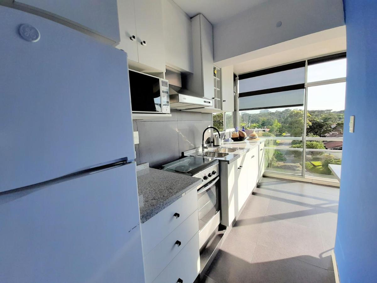 פונטה דל אסטה Casa Azul Primera Linea Mar I Playa Mansa Parada 10 Edificio Isla De Gorriti מראה חיצוני תמונה