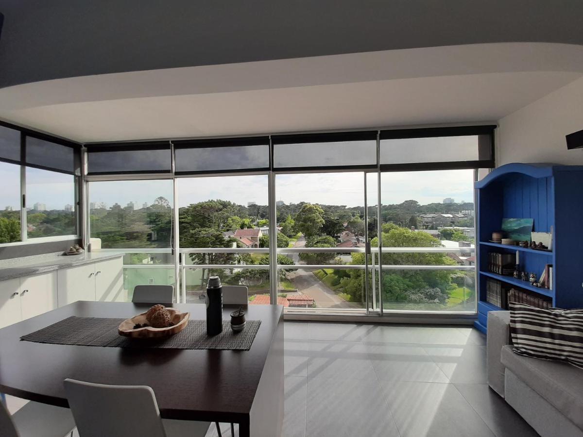 פונטה דל אסטה Casa Azul Primera Linea Mar I Playa Mansa Parada 10 Edificio Isla De Gorriti מראה חיצוני תמונה