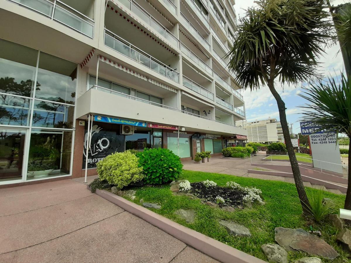 פונטה דל אסטה Casa Azul Primera Linea Mar I Playa Mansa Parada 10 Edificio Isla De Gorriti מראה חיצוני תמונה